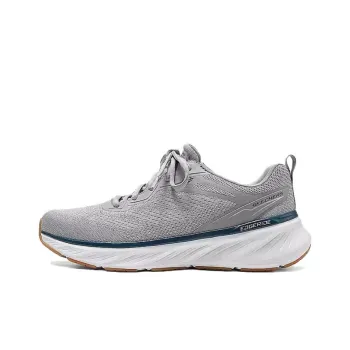 Skechers Sport Anti Slip Wear Resistant Breathable Supportive Rebound Low Top Casual Shoes Men's Gray