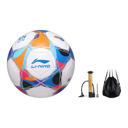 LiNing Size 5 Soccer TPU Seamless Thermal-bonding Unisex Multicolor