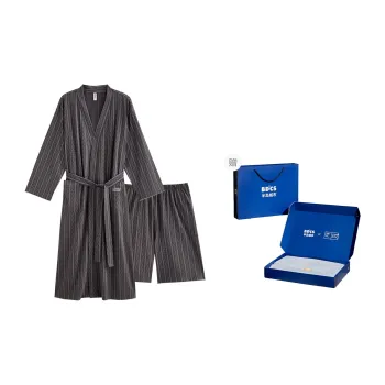 Peninsula City Pajama Set Men's Dark Gray