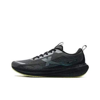XTEP Shock Absorbers Rebound Low Top Running Shoes Men's Black Gray