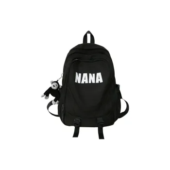GEERDUN Nylon Backpack Unisex Black/Red/Brown/Blue