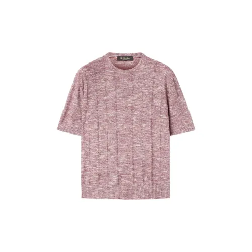 Loro Piana Knitwear Men Red Bean Milk