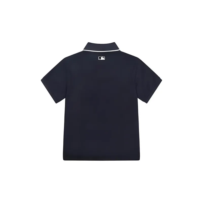 MLB Polo Shirt Unisex Navy Blue-1