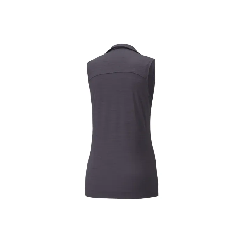 PUMA CLOUDSPUN Coast Polo Shirts Women's Gray-1