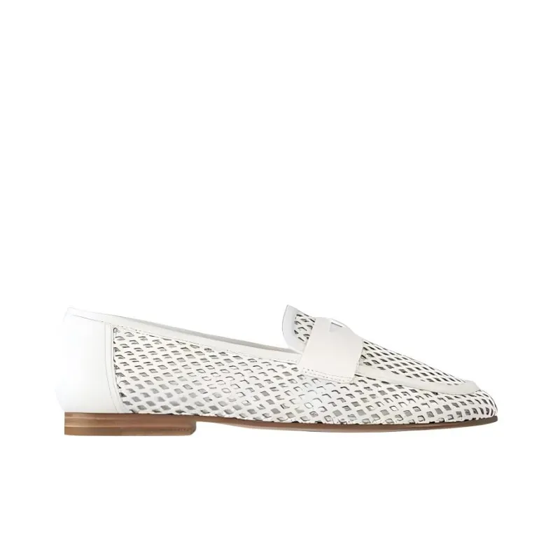 LOUIS VUITTON Soho Loafers Women's White-1