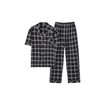 Mulong Family Pajama Set Men's Black
