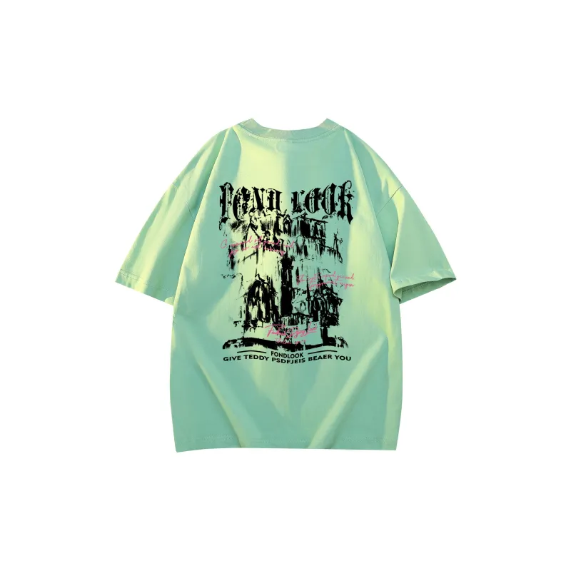 FONDLOOK T Shirts Unisex-4