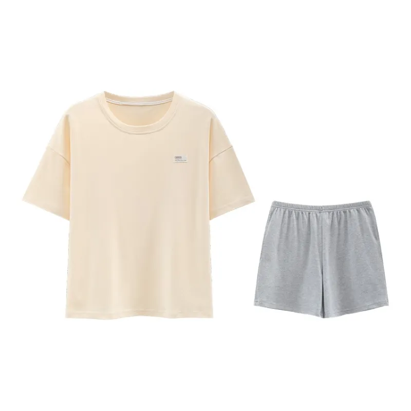 Ordifen Pajama Set Women's Apricot-0