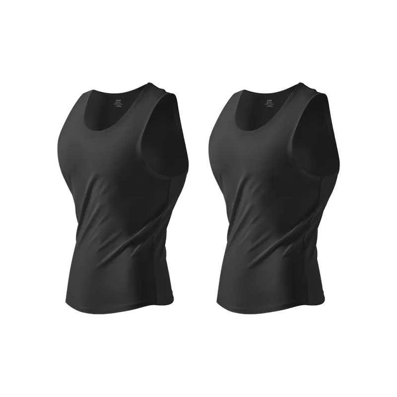 H YXIANG Tank Top For Summer Men's 2 Pack-7