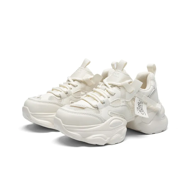ZHR Wear-Resistant Slip-Resistant Low-Top Chunky Sneakers Women's-1