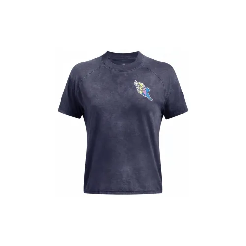 Under Armour T-Shirts Women's Navy Blue