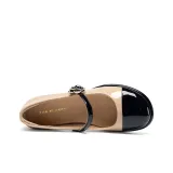 ZHR Casual Single Shoes 3cm Women's Beige Black