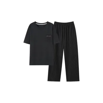 Mulong Family Pajama Set Men's Heather Gray