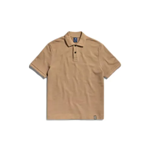 G-STAR RAW Polo Shirts Men Khaki