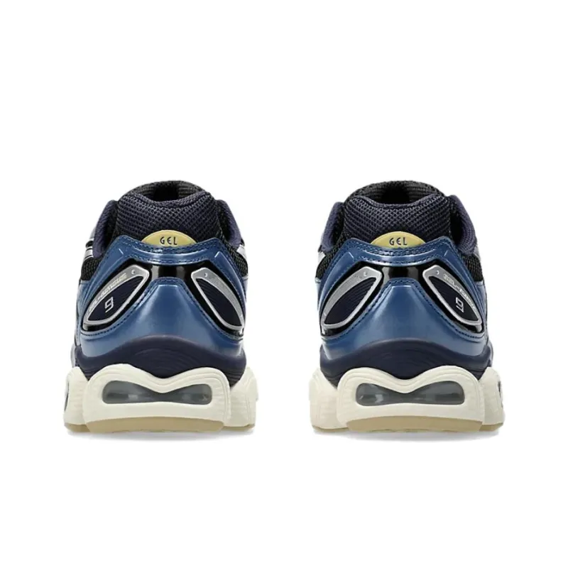 Asics Gel Nimbus 9 Black Pure Silver Blue-5