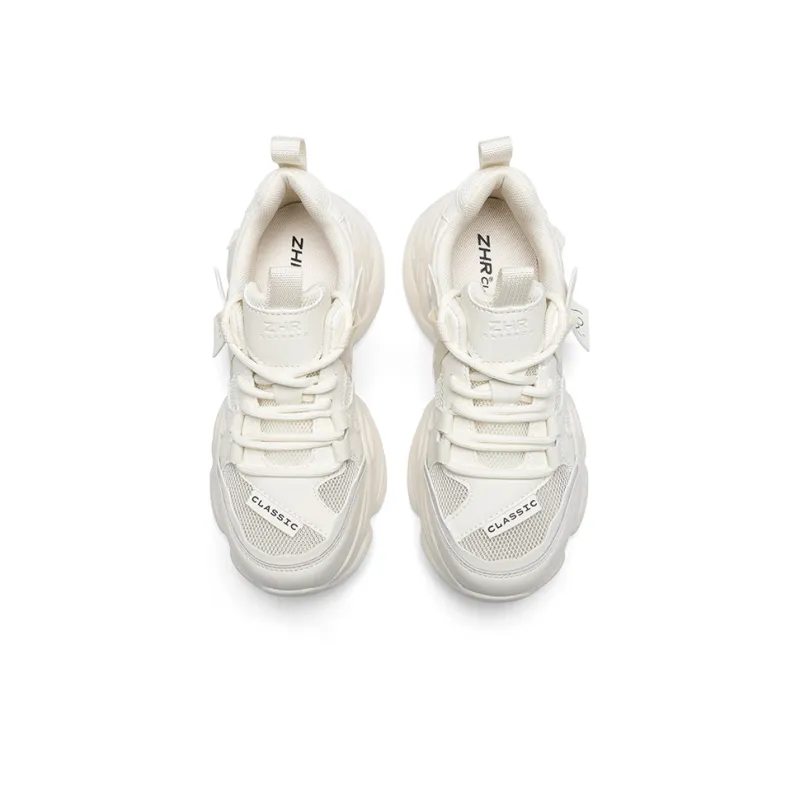 ZHR Wear-Resistant Slip-Resistant Low-Top Chunky Sneakers Women's-2