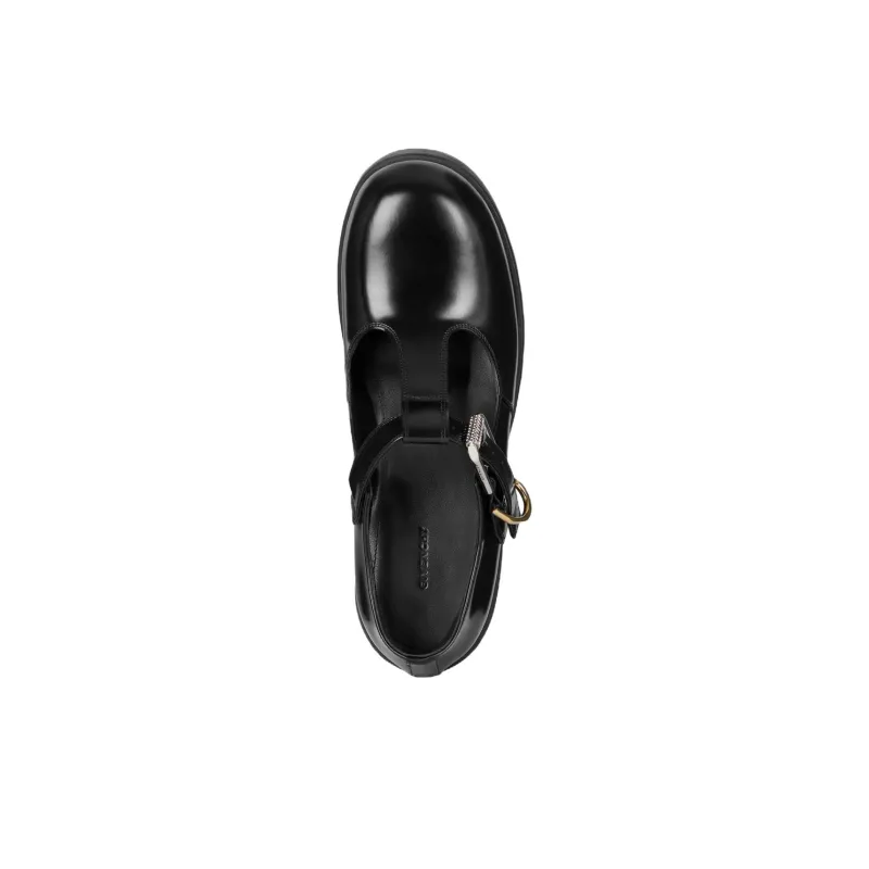 Givenchy Voyou Loafers 5.5cm Women's Black-4
