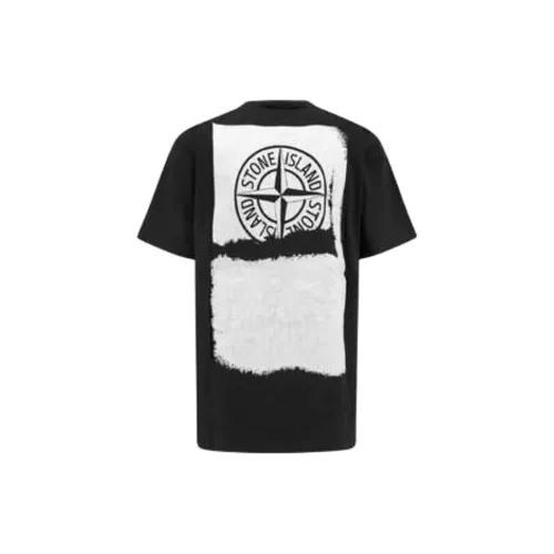 STONE ISLAND T-Shirts Men Black