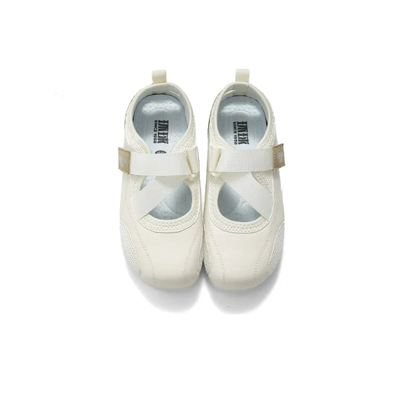 HUANQIU Flat Mary Jane Shoes Women's-10