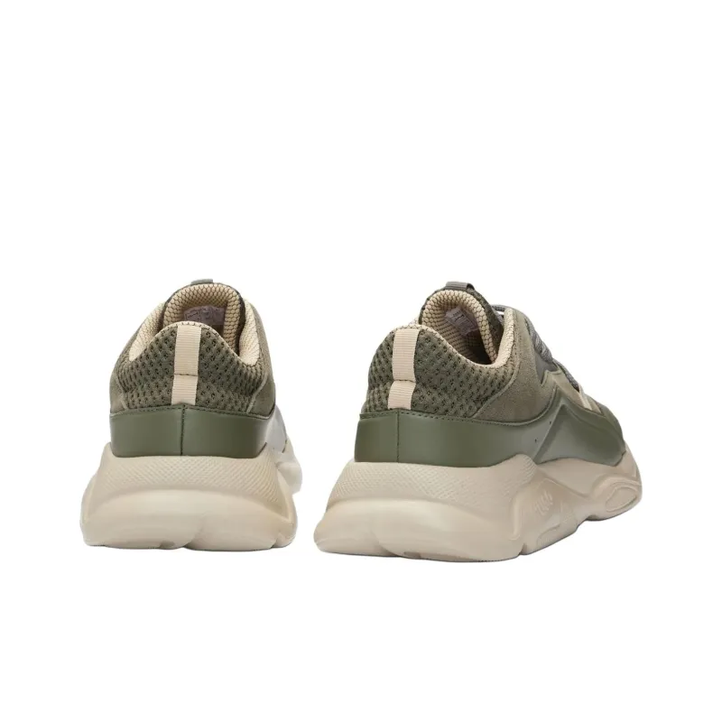 HUGO BOSS Low Top Casual Shoes Men's Olive Green-3
