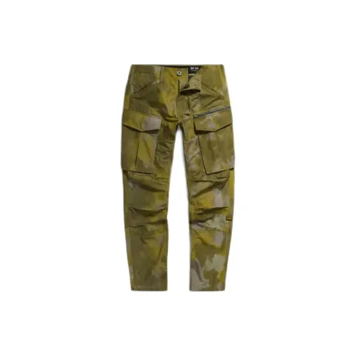 G-STAR RAW Cargo Pants Men Tobacco Color Camouflage