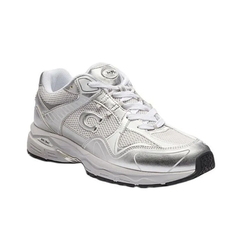 COACH C301 Low Top Casual Shoes Unisex Bright White-2