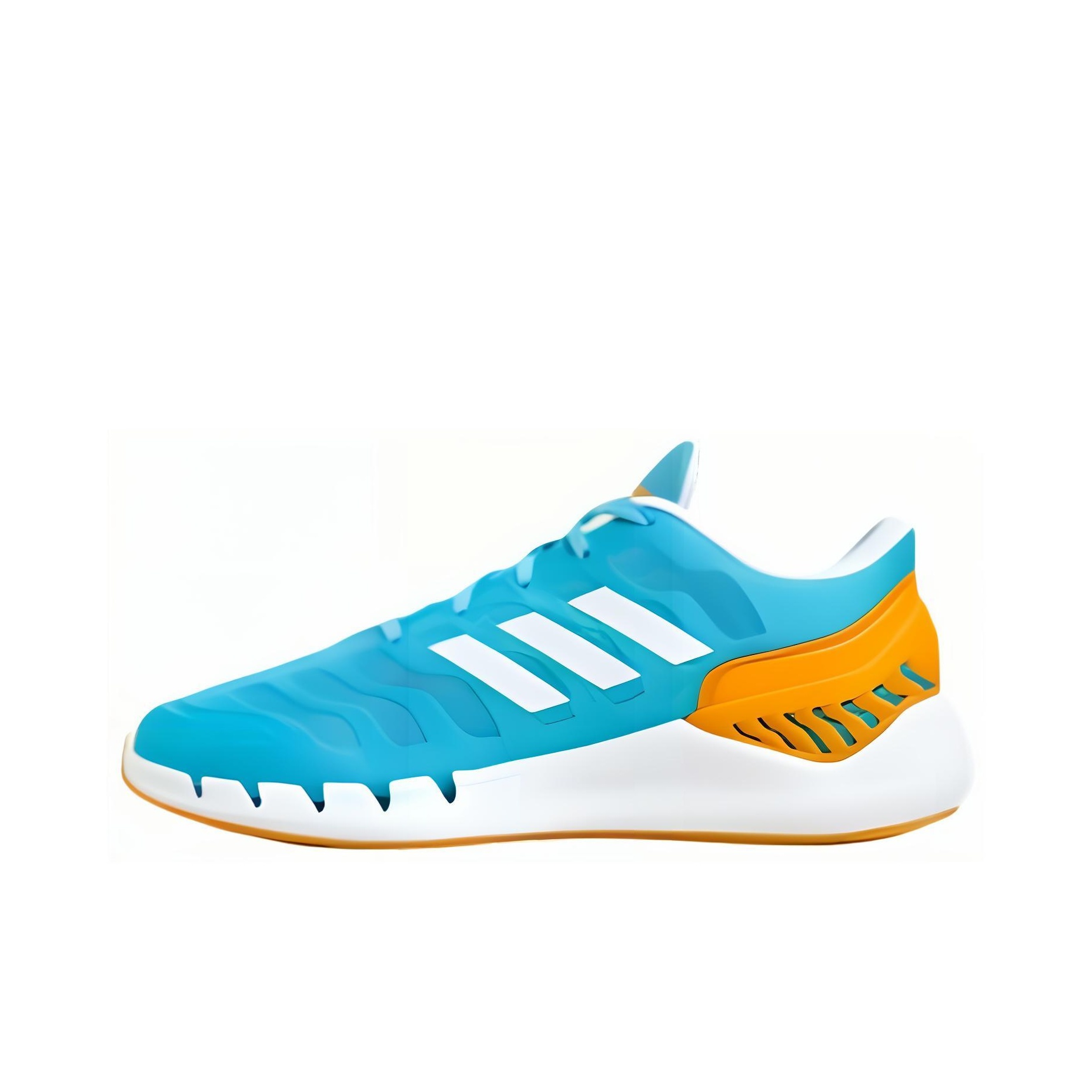 Climacool shoes orange and blue hotsell