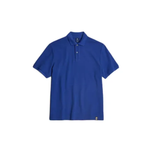 G-STAR RAW Polo Shirts Men Blue