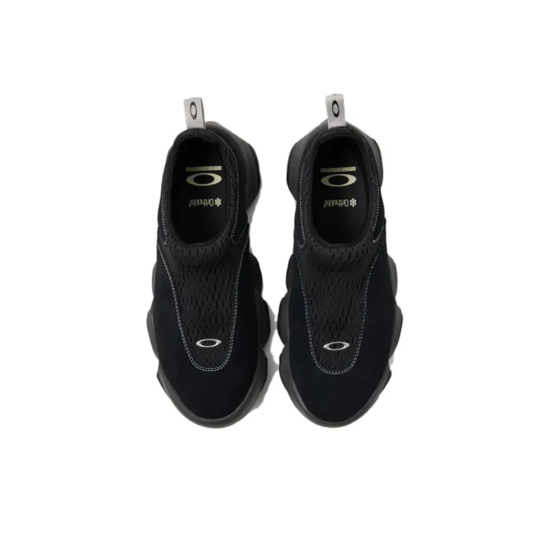 Oakley Factory Team Anti-Slip Wear-Resistant Low-Top Casual Shoes Men's Black-3