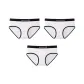 3 Pack (White+White+White)