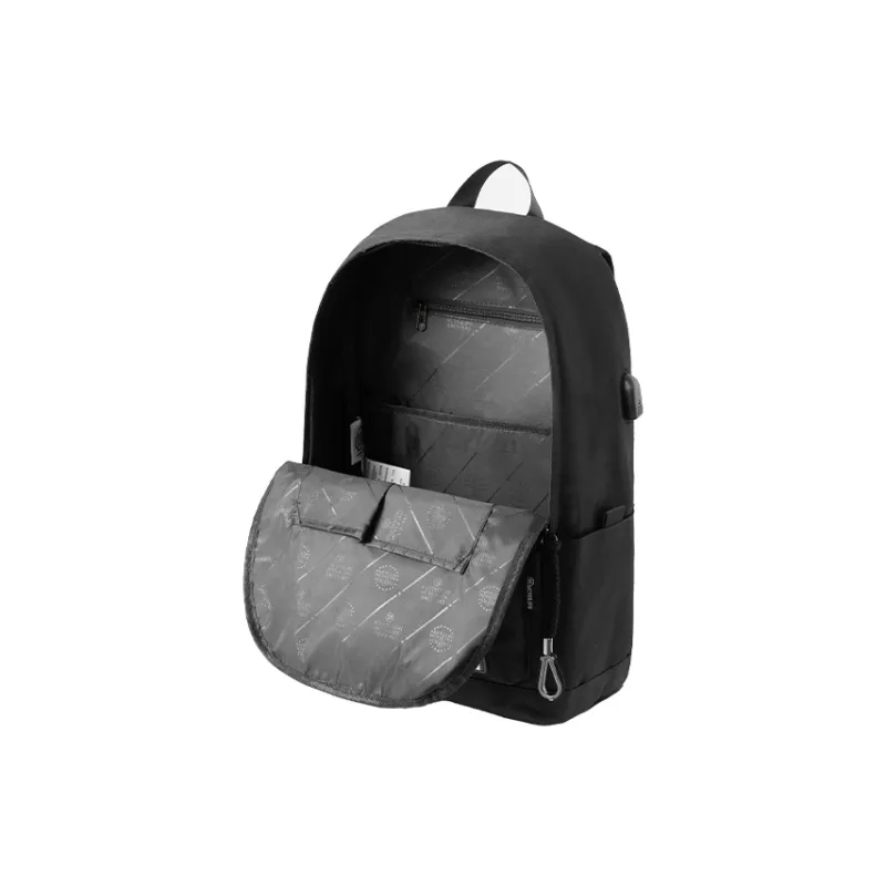 Yohji Kimura Oxford Backpack Unisex Gray/Navy Blue/Black-54