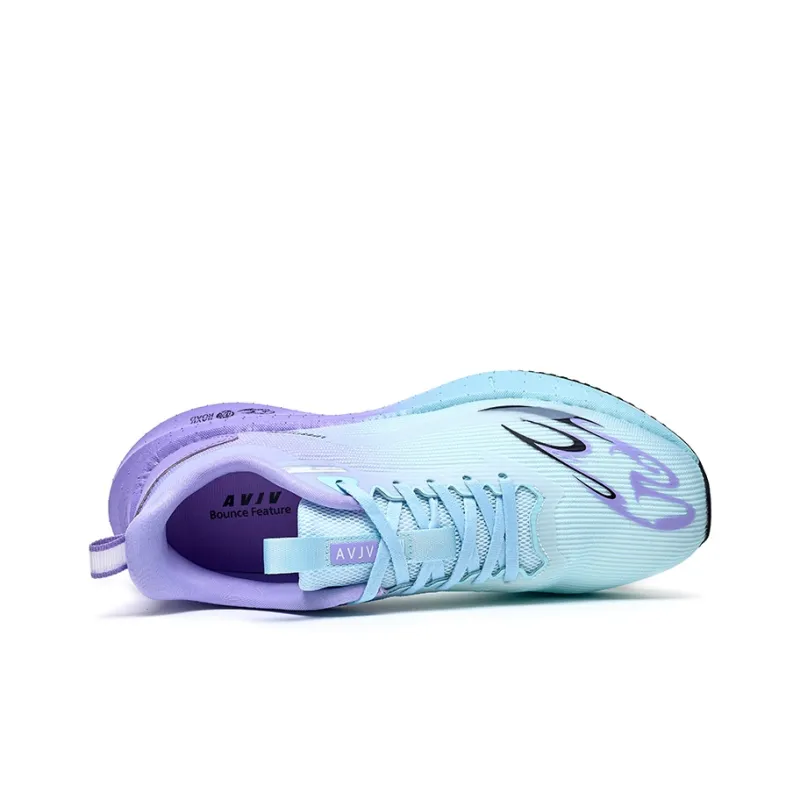 AVJV Running Shoes Men Low Top Purple, Light Blue-3