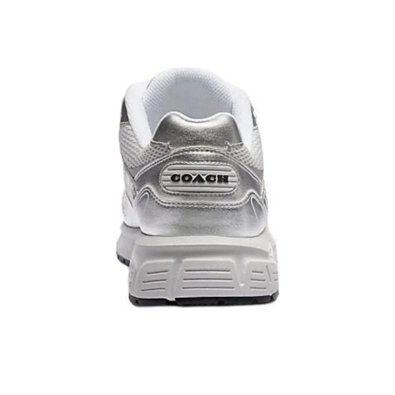 COACH C301 Low Top Casual Shoes Unisex Bright White-4