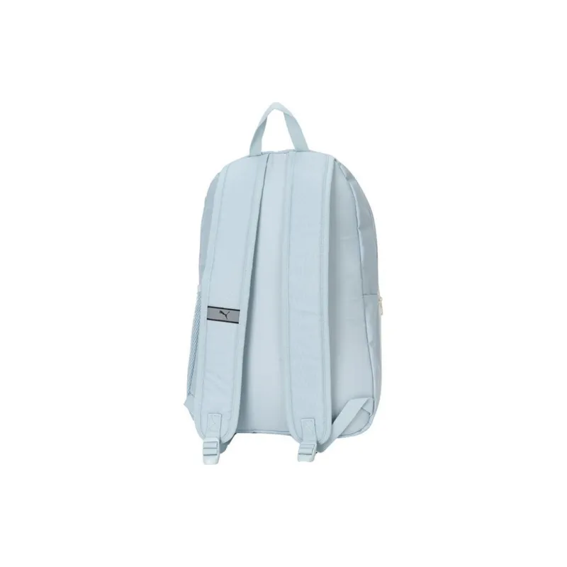 PUMA Fabric Backpack Regular Women's Light Blue & White-2