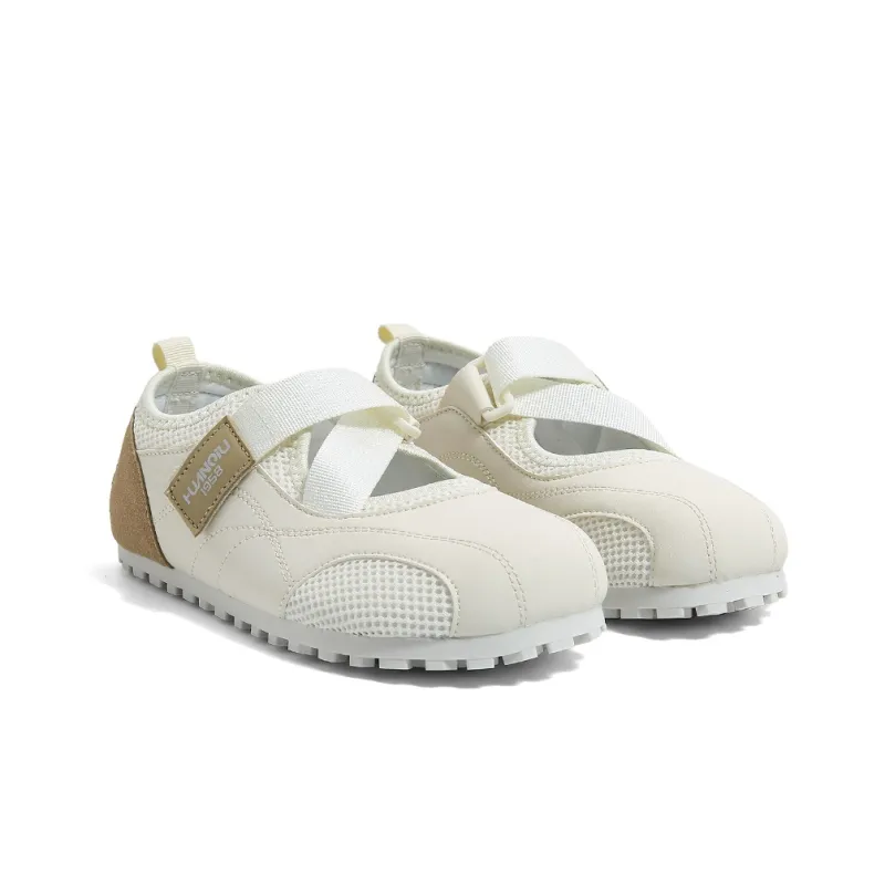 HUANQIU Flat Mary Jane Shoes Women's-8