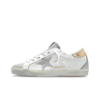 Golden Goose Super Star Low Top Skateboard Shoes Women's White