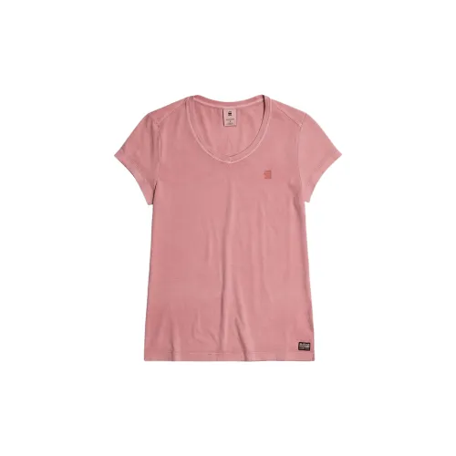 G-STAR RAW T-Shirts Women's Deep Ginger Yellow