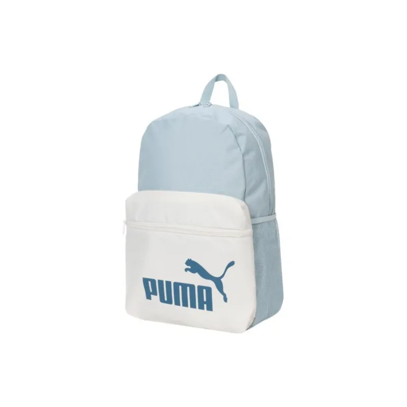 PUMA Fabric Backpack Regular Women's Light Blue & White-1