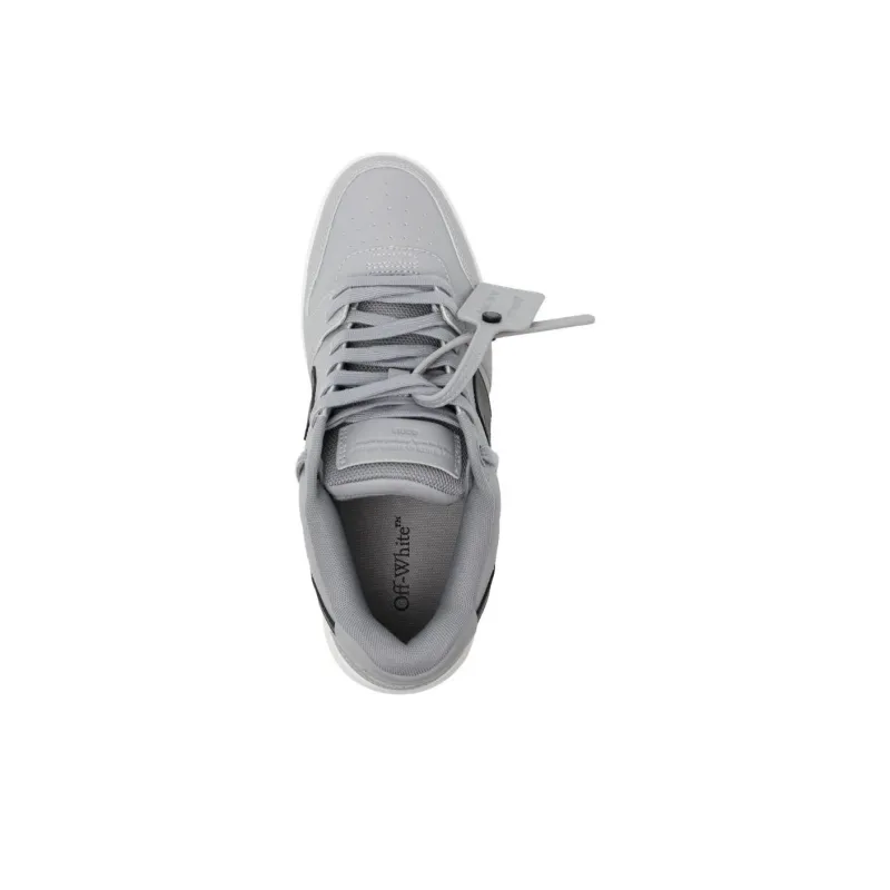 OFF WHITE Out Of Office Ooo Low Tops Grey Black-4