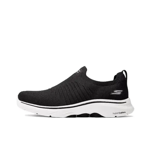 Skechers GO WALK 1 Slip Resistant Breathable Support Low Top Casual Shoes Men's Black