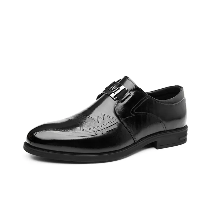 MEXICAN Dress Shoes Men's Black-1