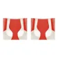 2 Pack (Red+Red)