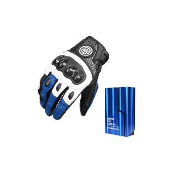 RIDING TRIBE Riding Equipment Cycling Glove Outdoor Unisex Sheepskin Carbon Fiber Case
