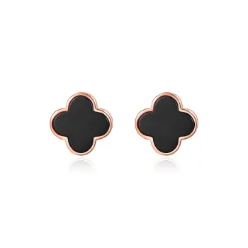 LOVE WHEEL Agate Stud Earrings Women's