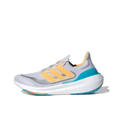 Adidas Ultra Boost Light Dash Grey Flash Orange Lucid Cyan