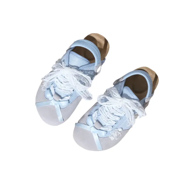 EYGPAP Rubber Sole Abrasion Resistant Slip Resistant Closed Toe Slippers Women's-2
