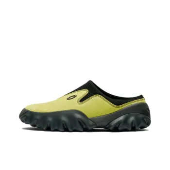 Oakley Factory Team Anti Slip Wear Resistant Low Top Casual Shoes Unisex Yellow Black