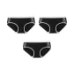 3 Pack (Black+Black+Black)