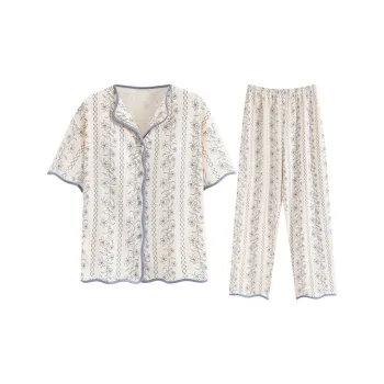 William Pajama Set Women's YDY Cotton Female 59053