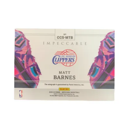 PANINI 2022 23 Panini Prizm Clippers Matt Barnes 19/99 Player Card Product Access Sports Cards 1 Pc-1